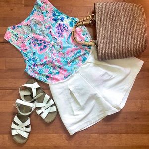 LILLY PULITZER cotton sleeveless top 🌸🌺M